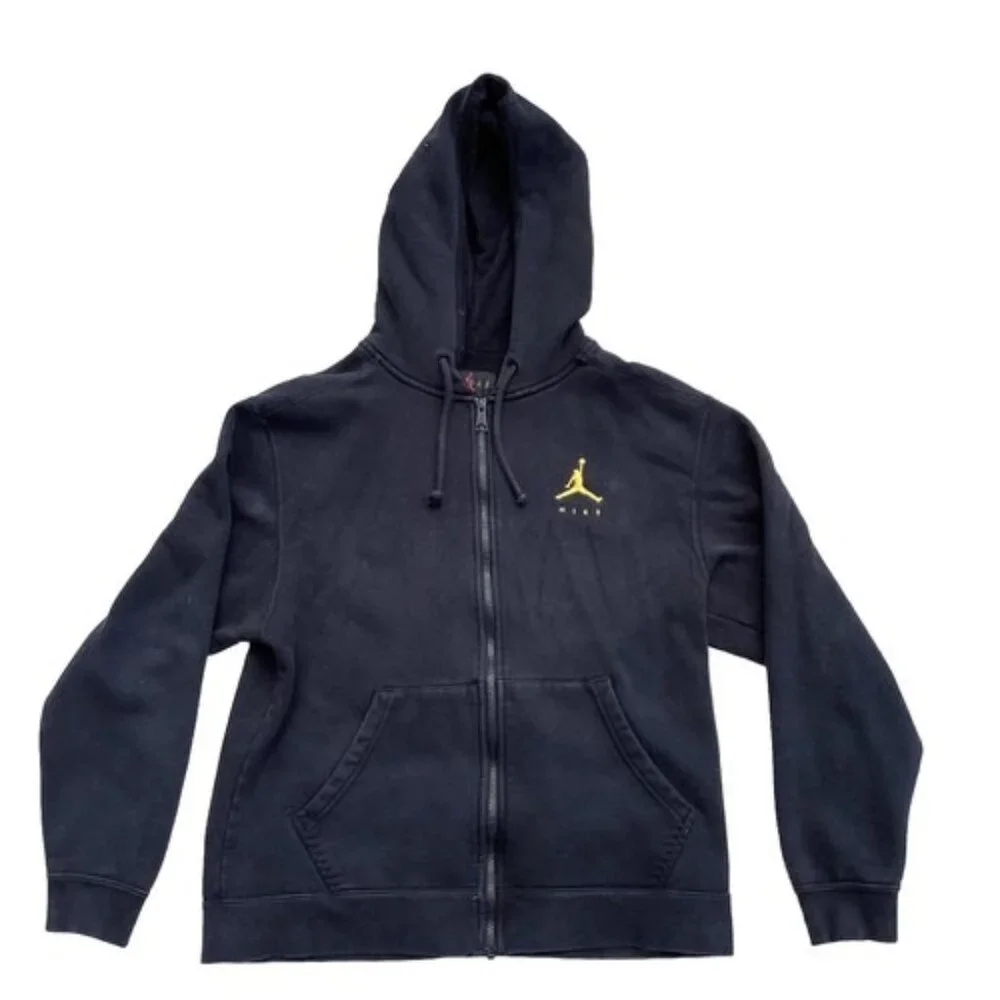 Nike Air Jordan Jumpman Fleece Zip up Hoodie NBA Finals 1998 Game 4 Men's Med - Picture 2 of 6